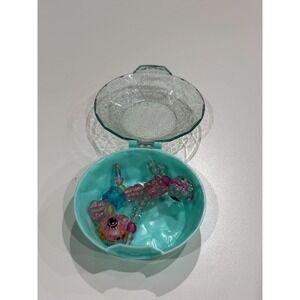 Twisty Petz Beaded Collectible Animals with‎ Glitter Clamshell Case Teal Pink